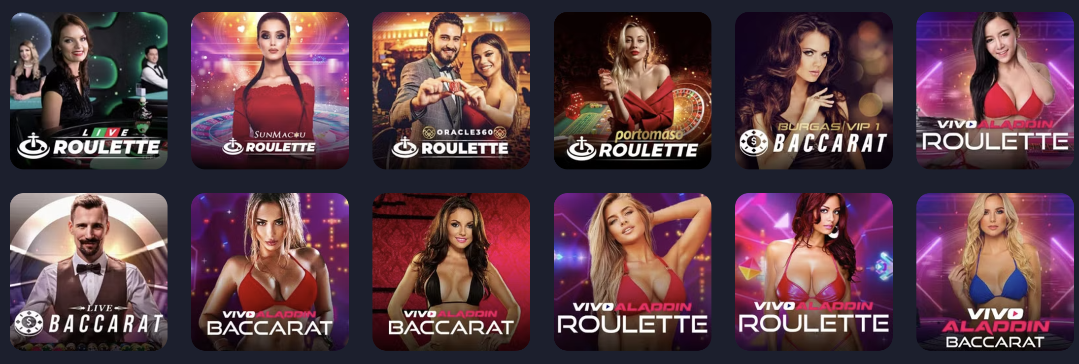 vox casino live